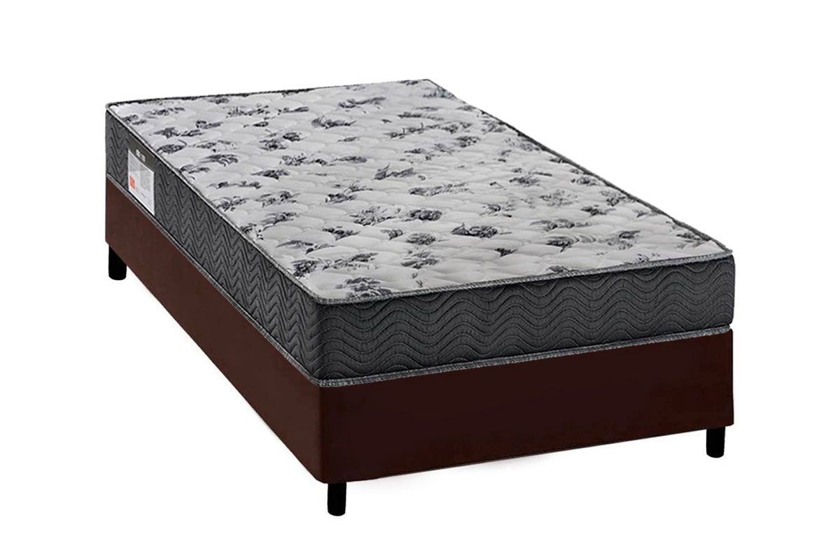 Cama Box CRC +Colchão Ortopédico ISO100 Ortobom