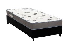 Cama Box Filhão +Colchão Espuma D33 Light Ortobom