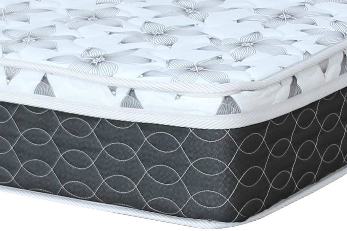 Cama Box Baú CRC +Colchão Molas Class Castor