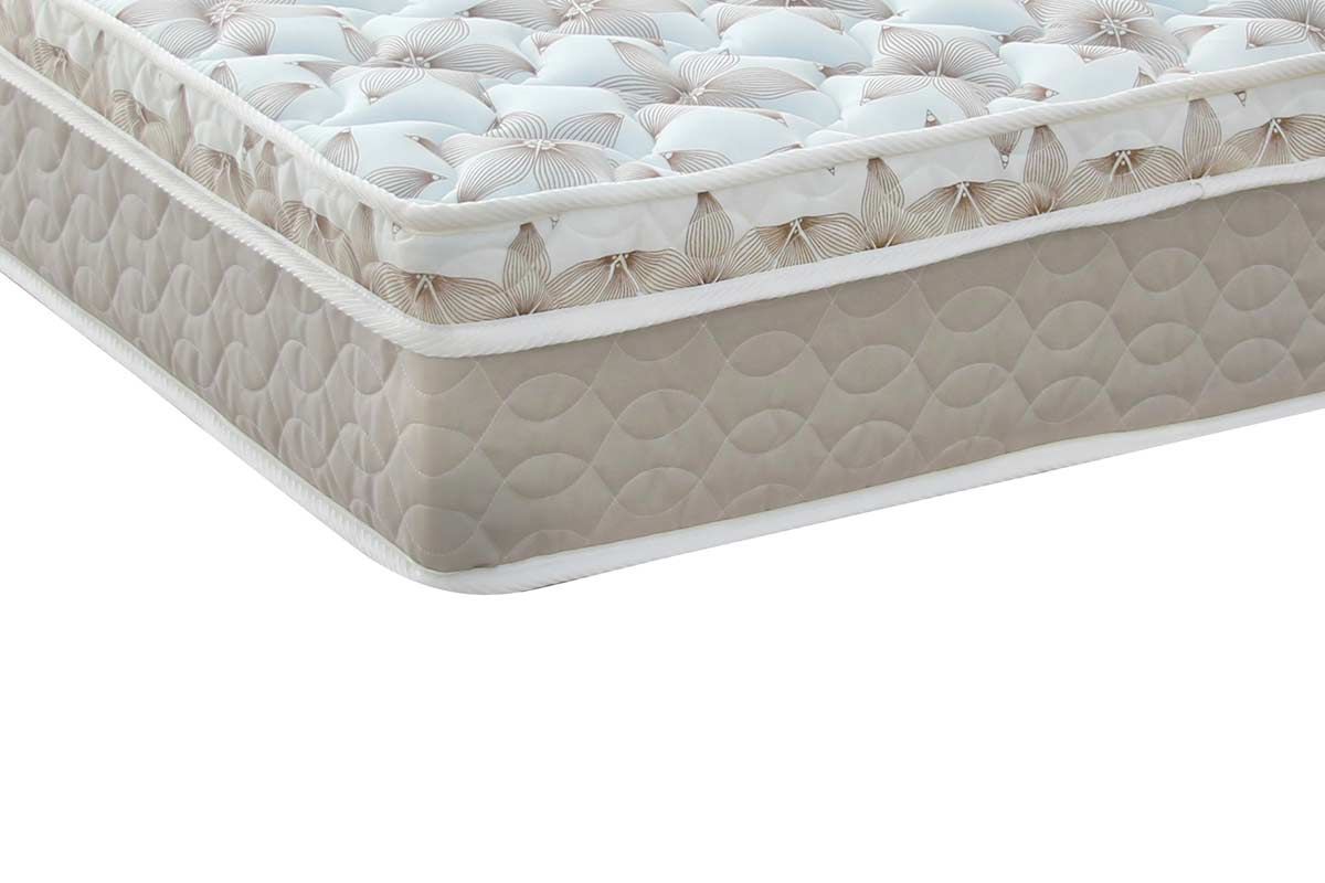 Cama Box Baú CRC +Colchão Molas Class Castor