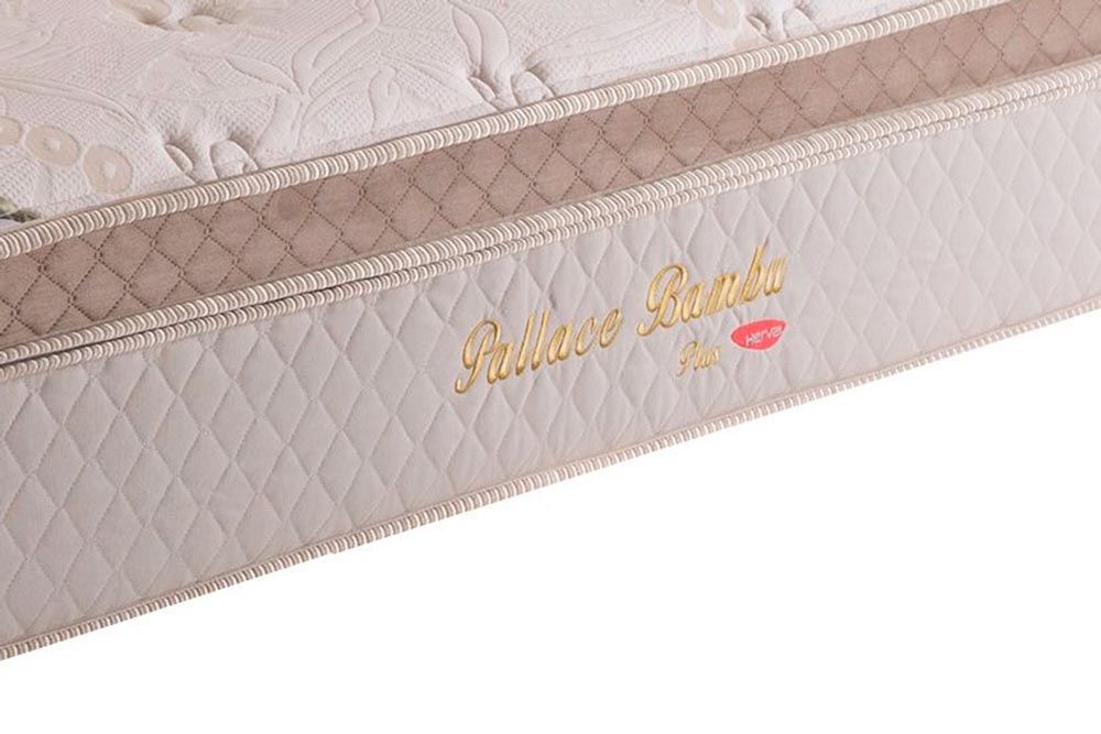 Cama Box Baú CRC +Colchão Molas Pallace Herval