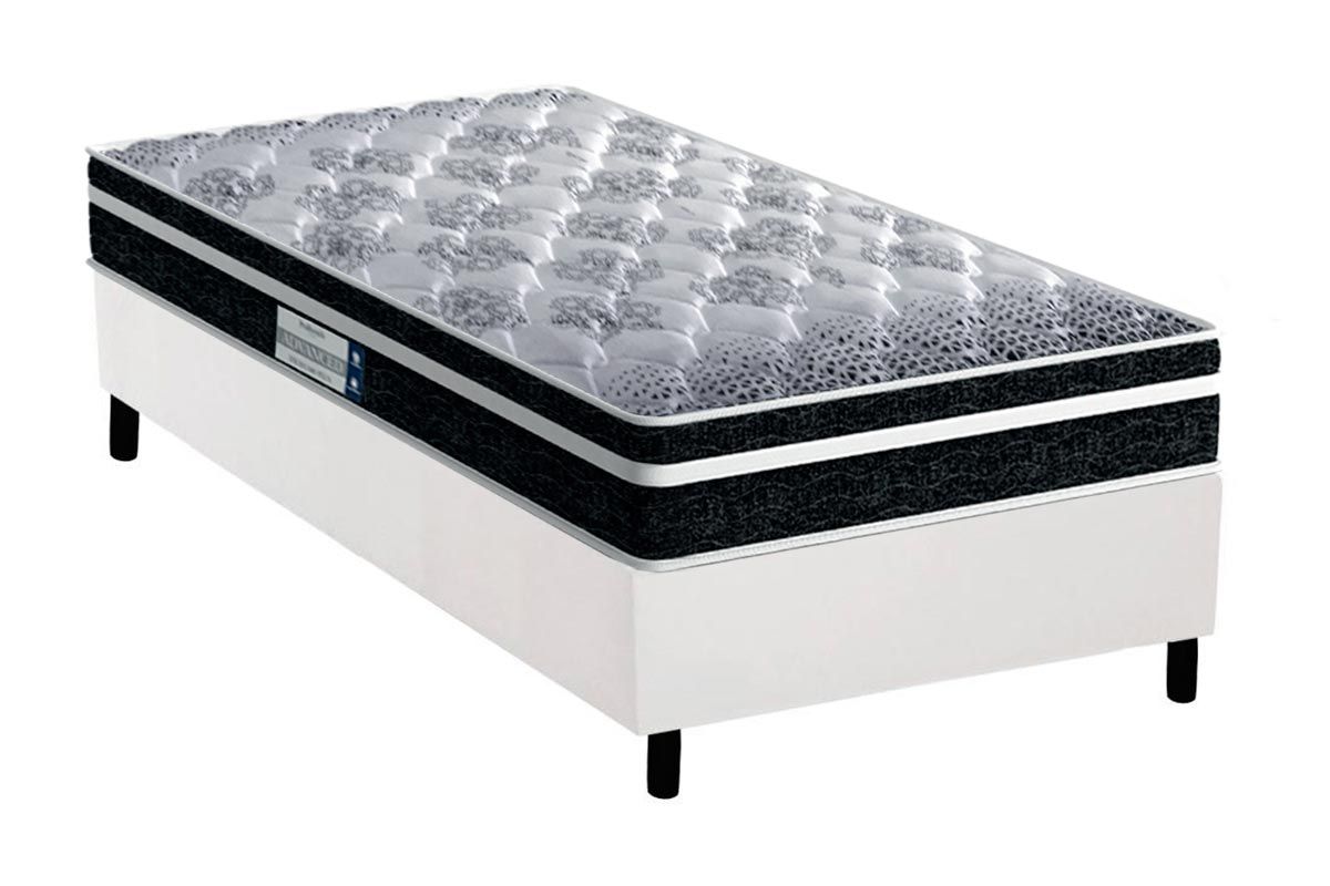 Cama Box CRC +Colchão Ortopédico Tech1500 Probel