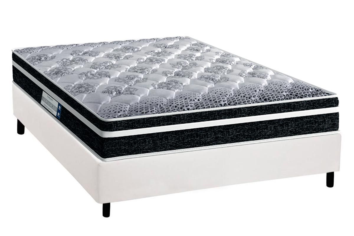 Cama Box CRC +Colchão Ortopédico Tech1500 Probel