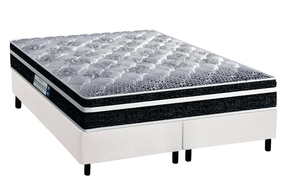 Cama Box CRC +Colchão Ortopédico Tech1500 Probel