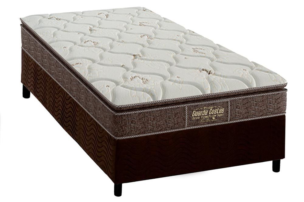 Cama Box CRC +Colchão Ortopédico Extra Firme Probel