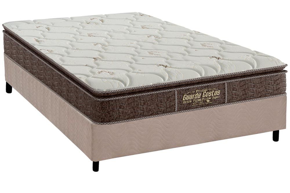 Cama Box CRC +Colchão Ortopédico Extra Firme Probel