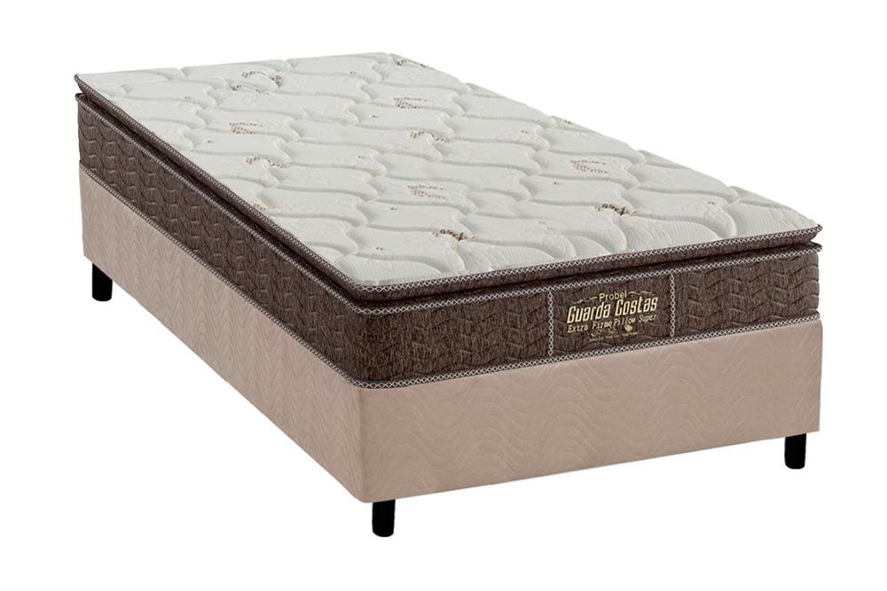 Cama Box CRC +Colchão Ortopédico Extra Firme Probel