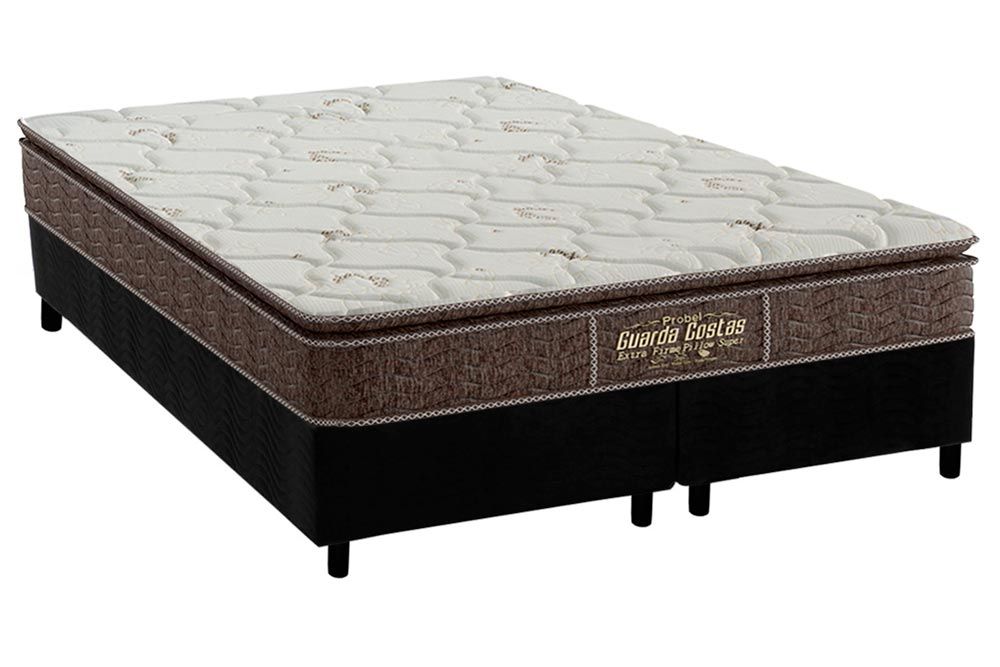 Cama Box CRC +Colchão Ortopédico Extra Firme Probel
