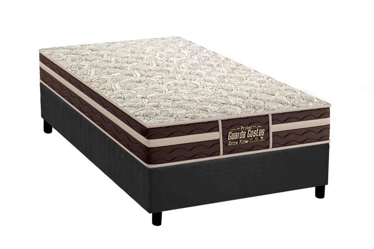 Cama Box CRC +Colchão Ortopédico Extra Firme Probel