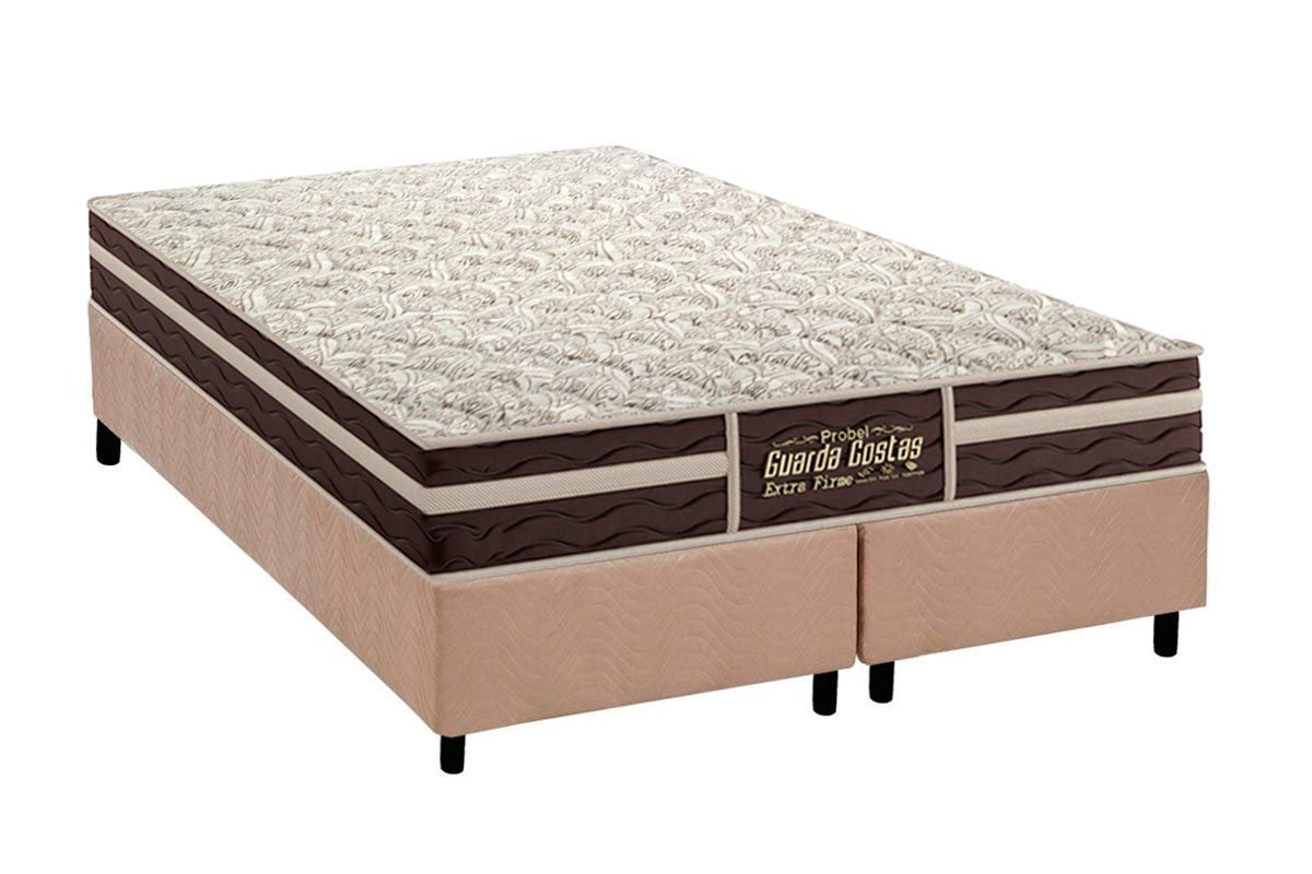 Cama Box CRC +Colchão Ortopédico Extra Firme Probel