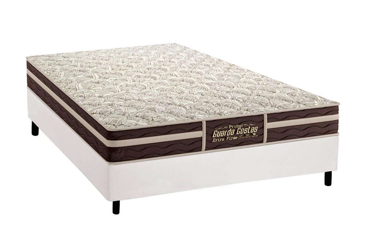Cama Box CRC +Colchão Ortopédico Extra Firme Probel