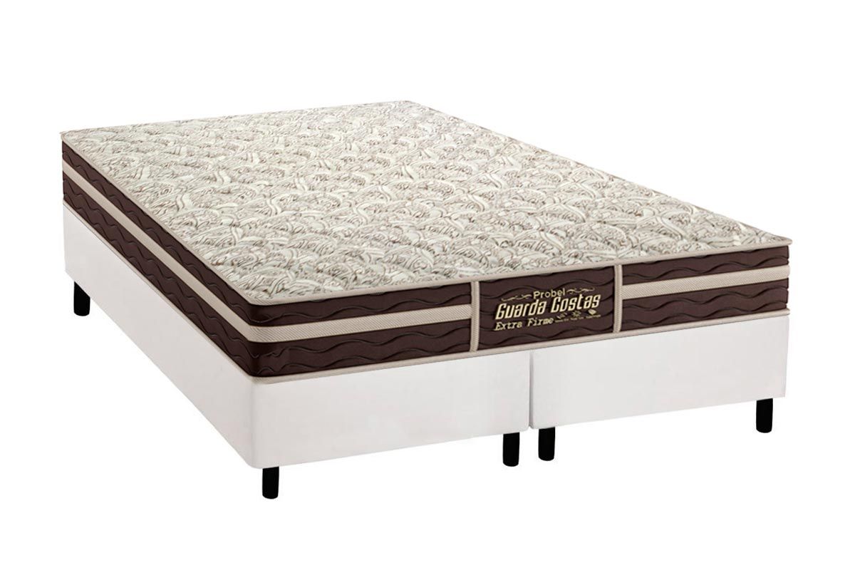 Cama Box CRC +Colchão Ortopédico Extra Firme Probel