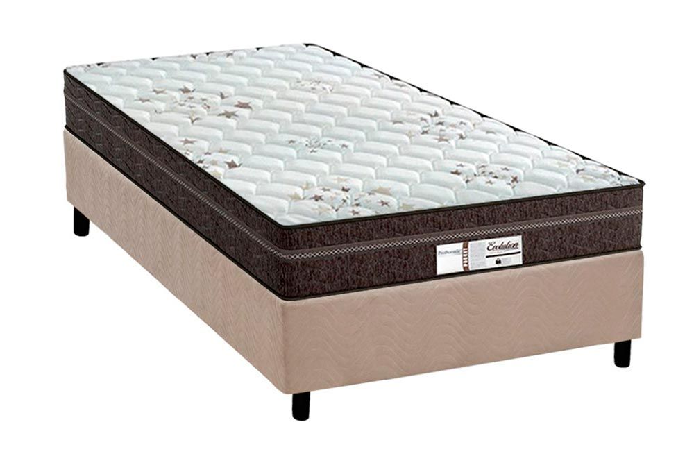 Cama Box CRC +Colchão Molas Evolution Probel