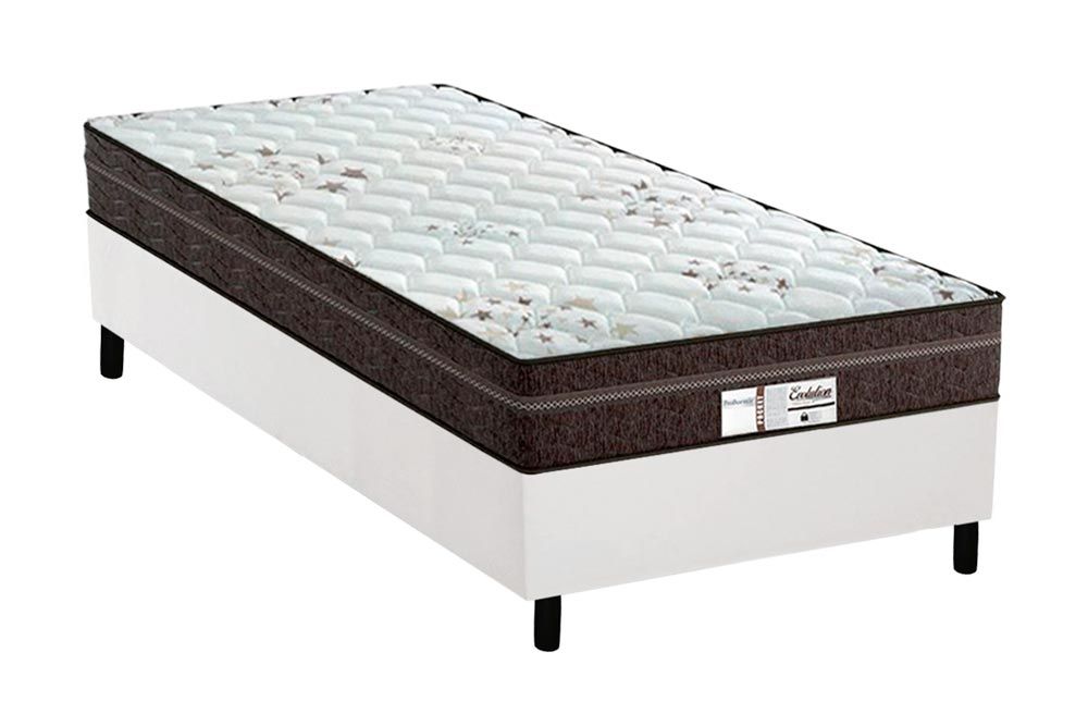 Cama Box CRC +Colchão Molas Evolution Probel