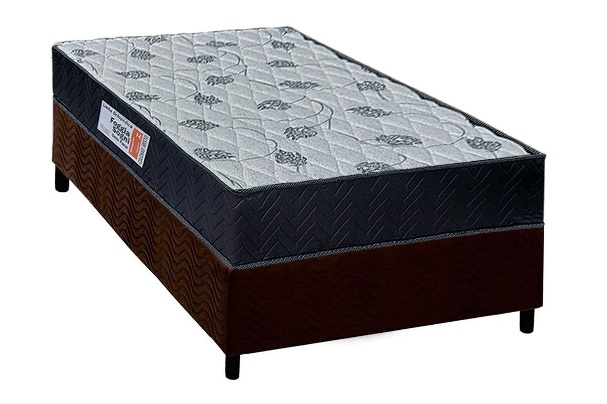 Cama Box CRC +Colchão Ortopédico Sogni Orthoflex