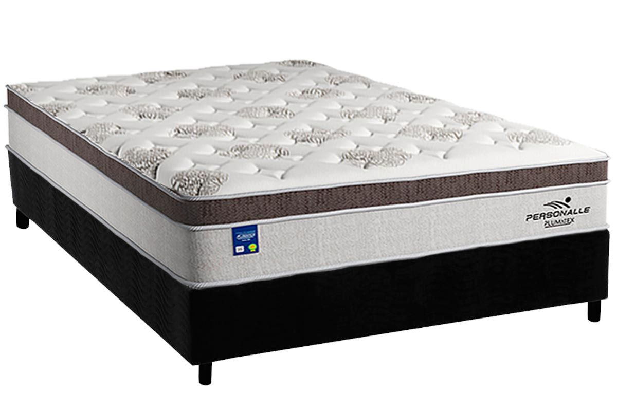 Cama Box CRC +Colchão Molas Personalle Plumatex