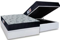 Cama Box Baú Filhão +Colchão Ortopédico Sogni Orthoflex