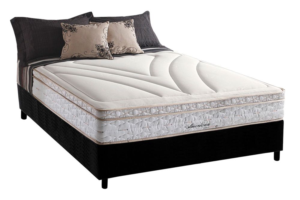 Cama Box CRC +Colchão Molas American Herval