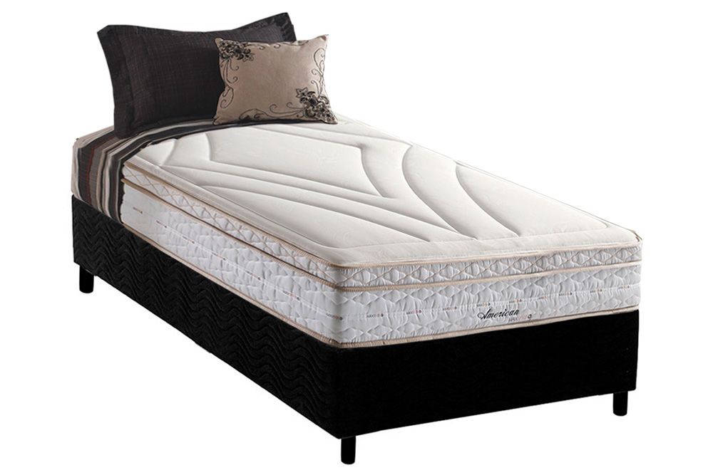 Cama Box CRC +Colchão Molas American Herval