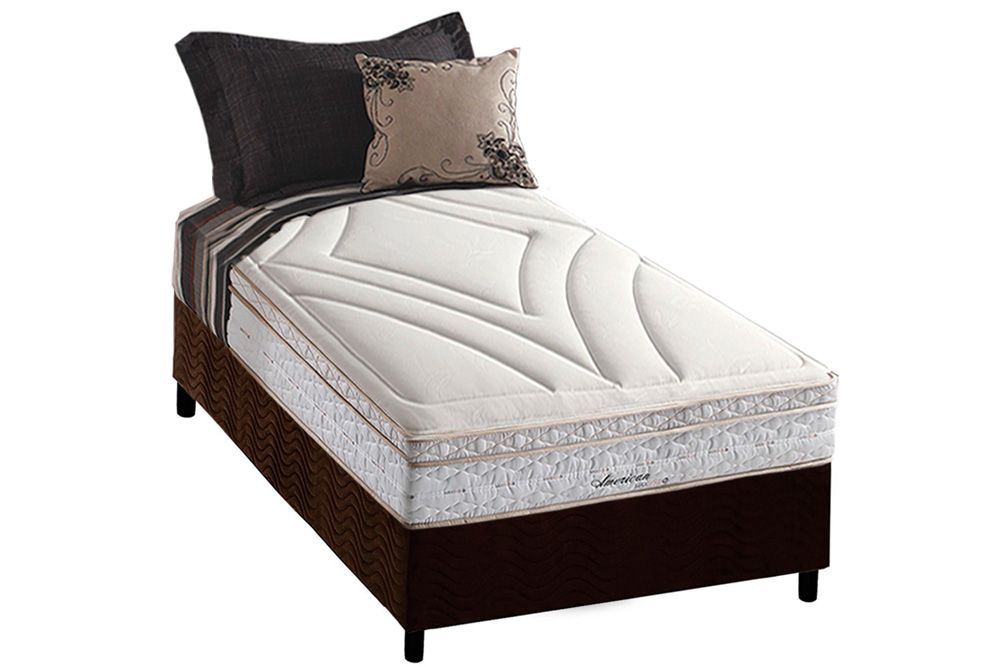 Cama Box CRC +Colchão Molas American Herval