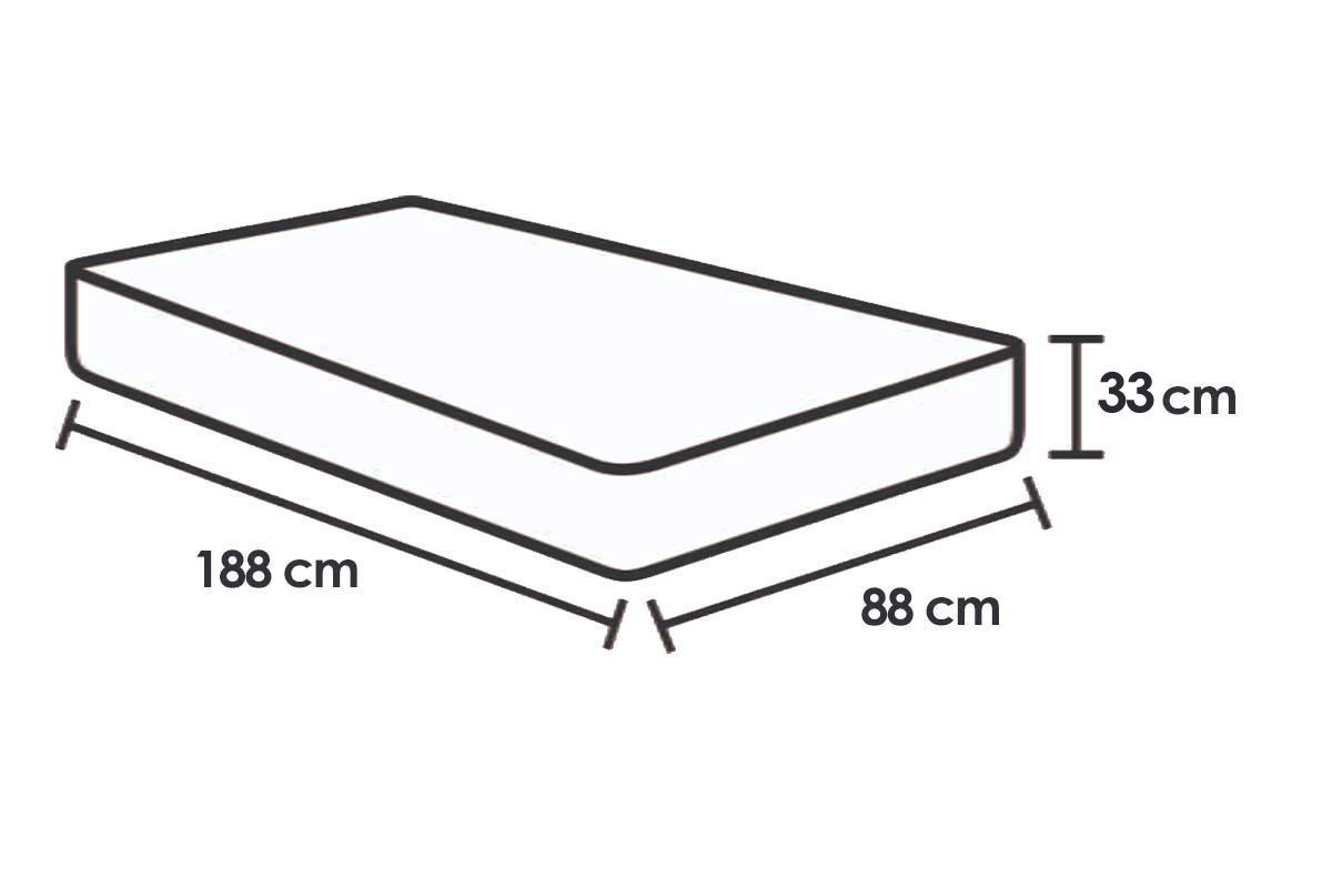 Cama Box CRC +Colchão Molas American Herval