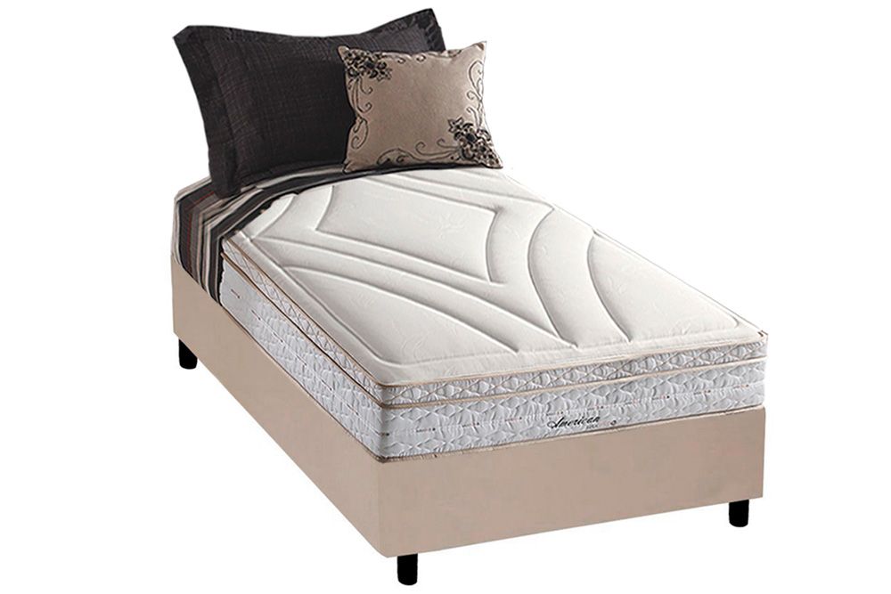 Cama Box CRC +Colchão Molas American Herval