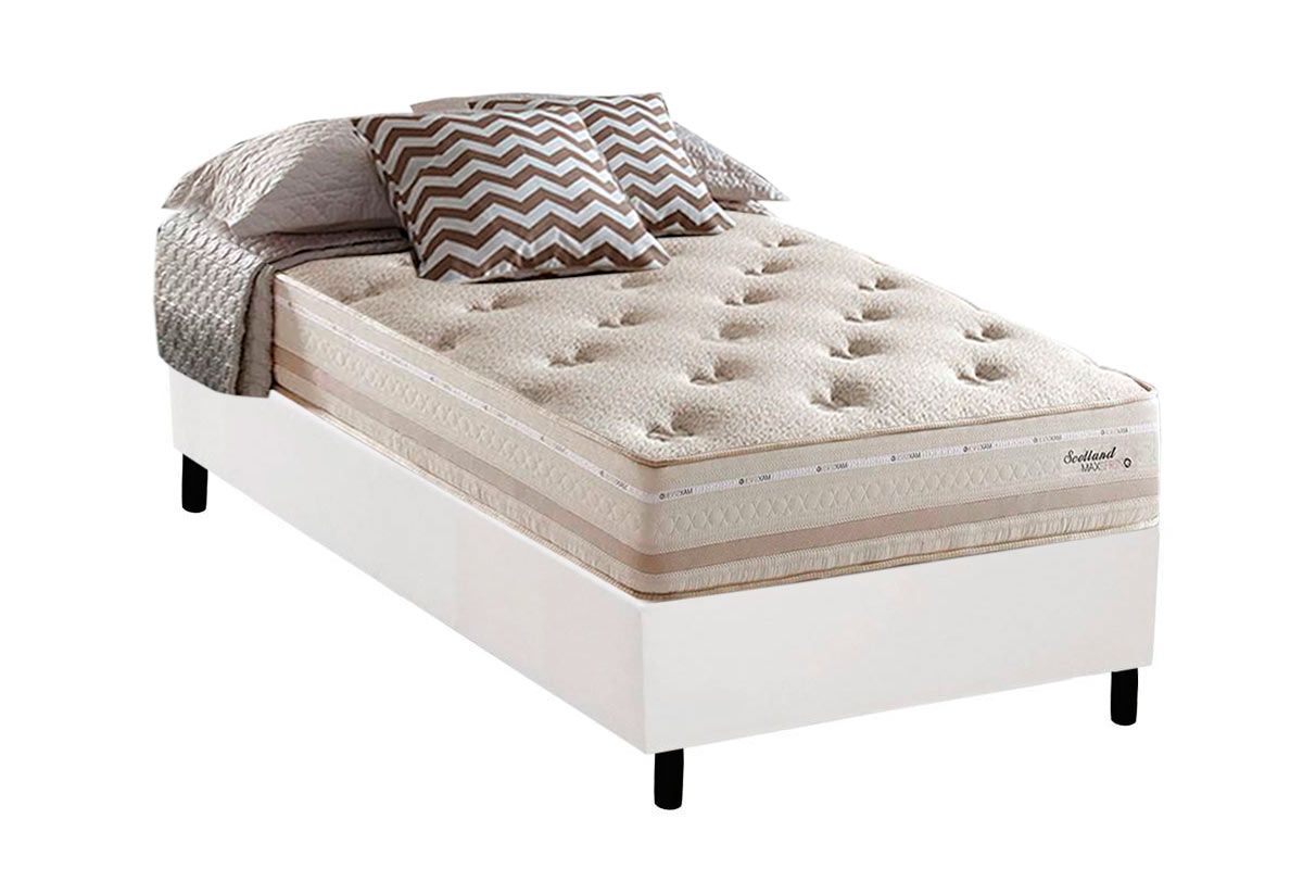 Cama Box CRC +Colchão Molas Scotland Herval