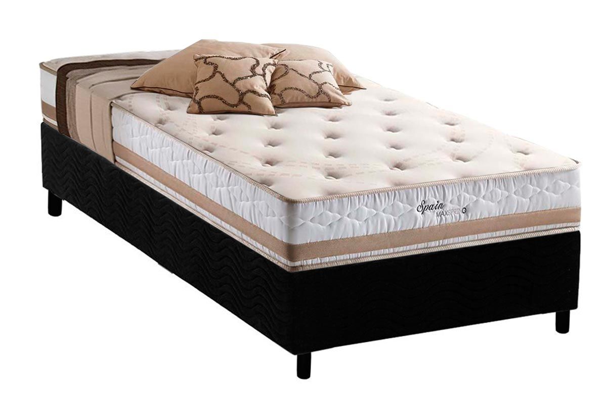Cama Box CRC +Colchão Molas Spain Herval