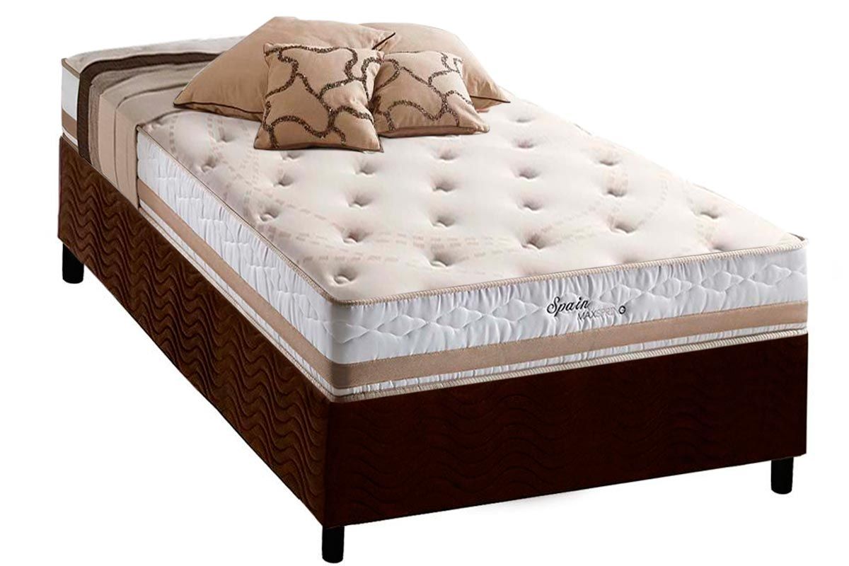 Cama Box CRC +Colchão Molas Spain Herval
