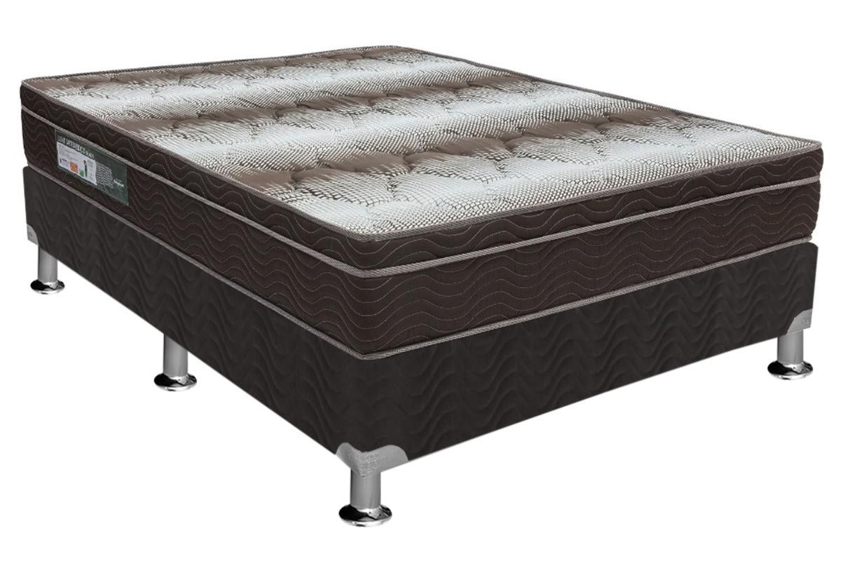 Cama Box CRC +Colchão Ortopédico Light Ortobom
