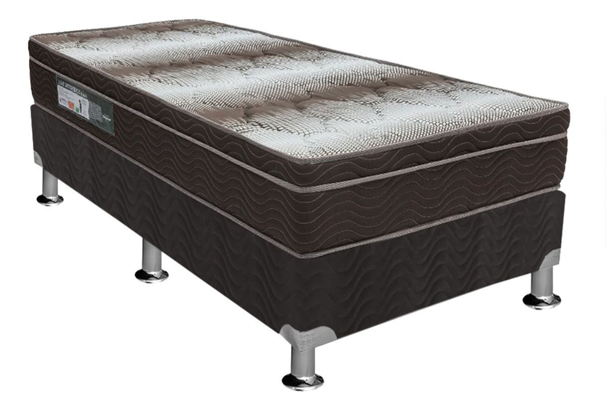 Cama Box CRC +Colchão Ortopédico Light Ortobom