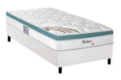 Cama Box Filhão +Colchão Molas Meditare Herval