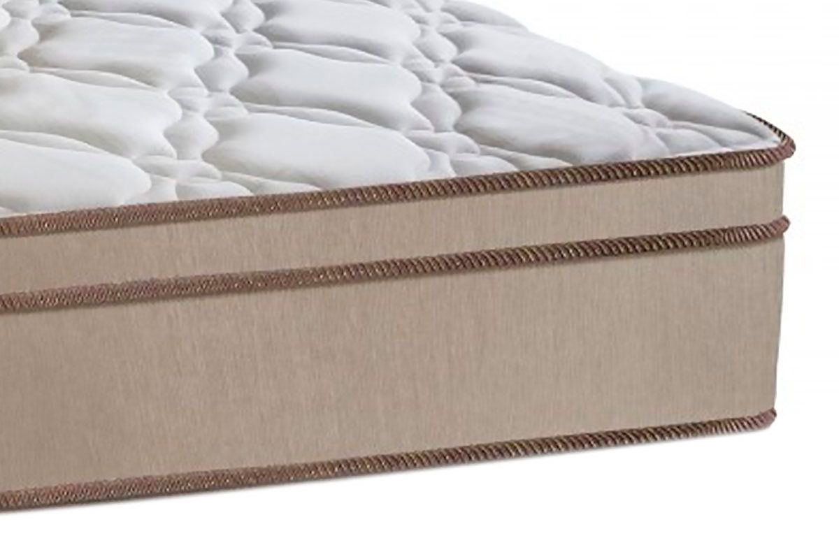 Cama Box Baú CRC +Colchão Molas Revolution Castor