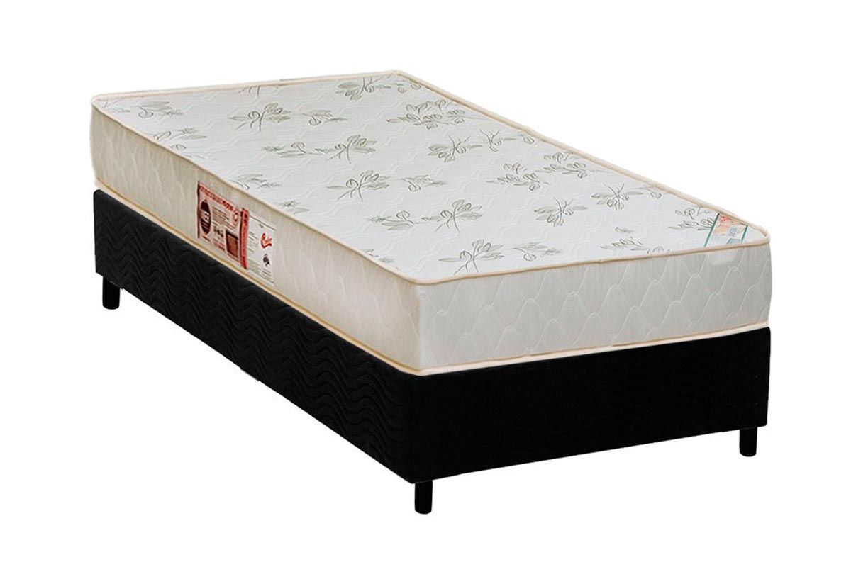Cama Box CRC +Colchão D33 Sleep Max Relax Castor