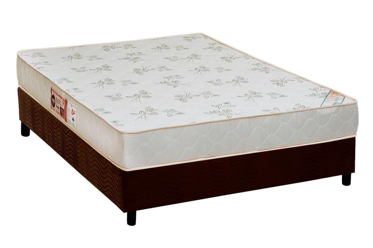 Cama Box CRC +Colchão D33 Sleep Max Relax Castor