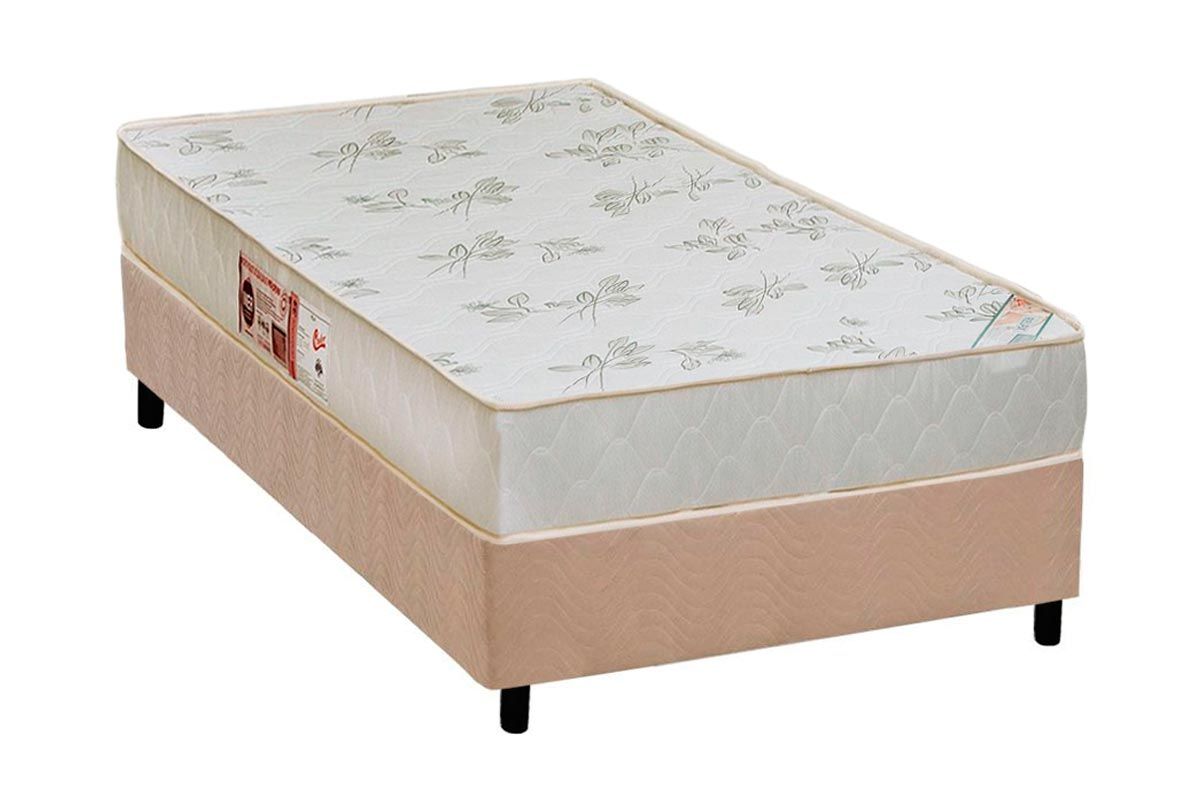 Cama Box CRC +Colchão D33 Sleep Max Relax Castor