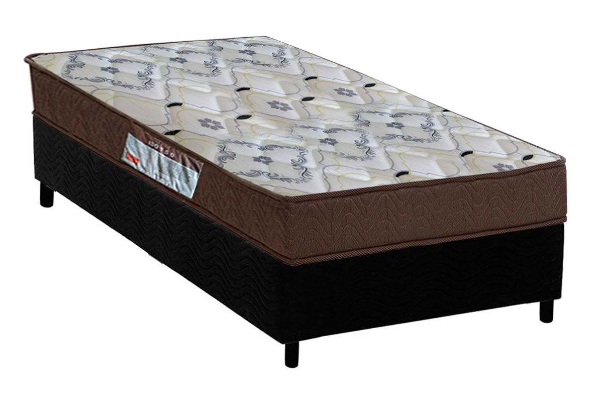 Cama Box CRC +Colchão Ortopédico ISO150 Ortobom