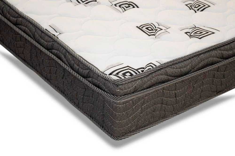 Cama Box CRC +Colchão Espuma D45 Light Ortobom