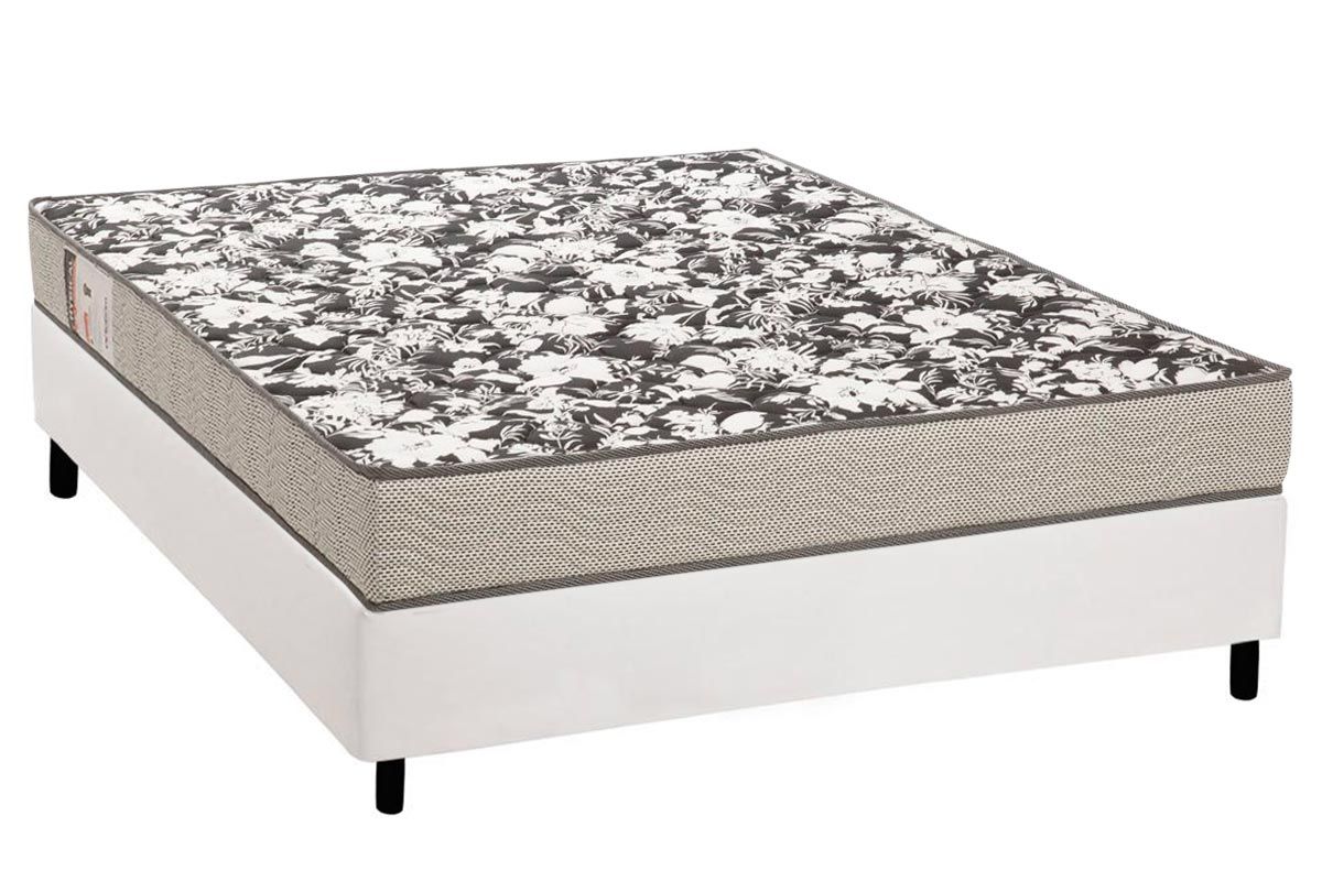 Cama Box CRC +Colchão D26 Physical Ultra Ortobom