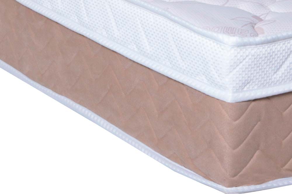 Cama Box CRC +Colchão Ortopédico Premier Orthoflex
