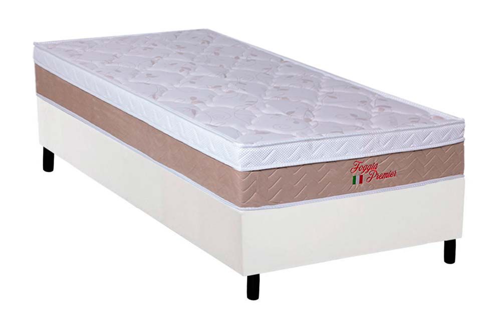 Cama Box CRC +Colchão Ortopédico Premier Orthoflex