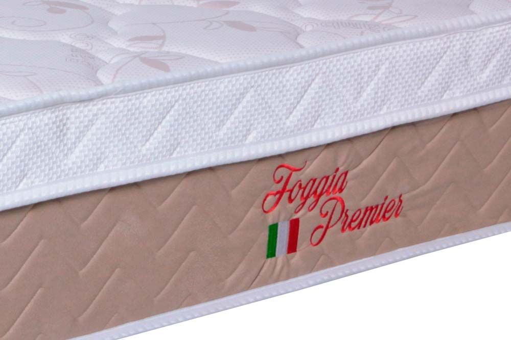 Cama Box Baú CRC +Colchão Ortopédico Premier Orthoflex