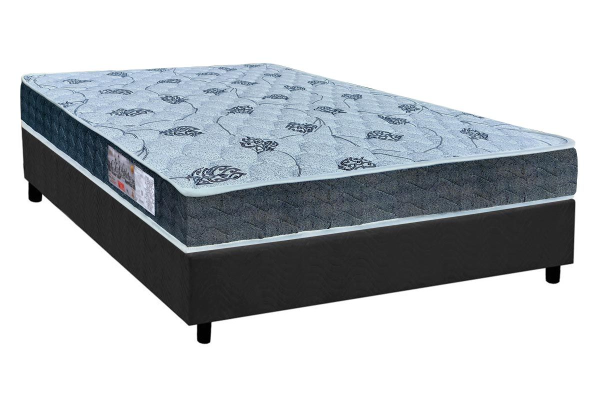 Cama Box CRC +Colchão Ortopédico Cecina Orthoflex