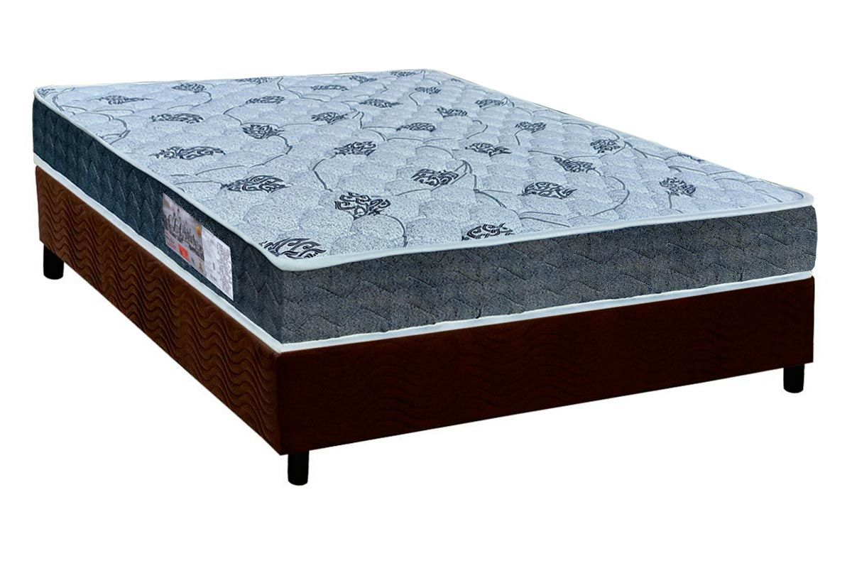 Cama Box CRC +Colchão Ortopédico Cecina Orthoflex