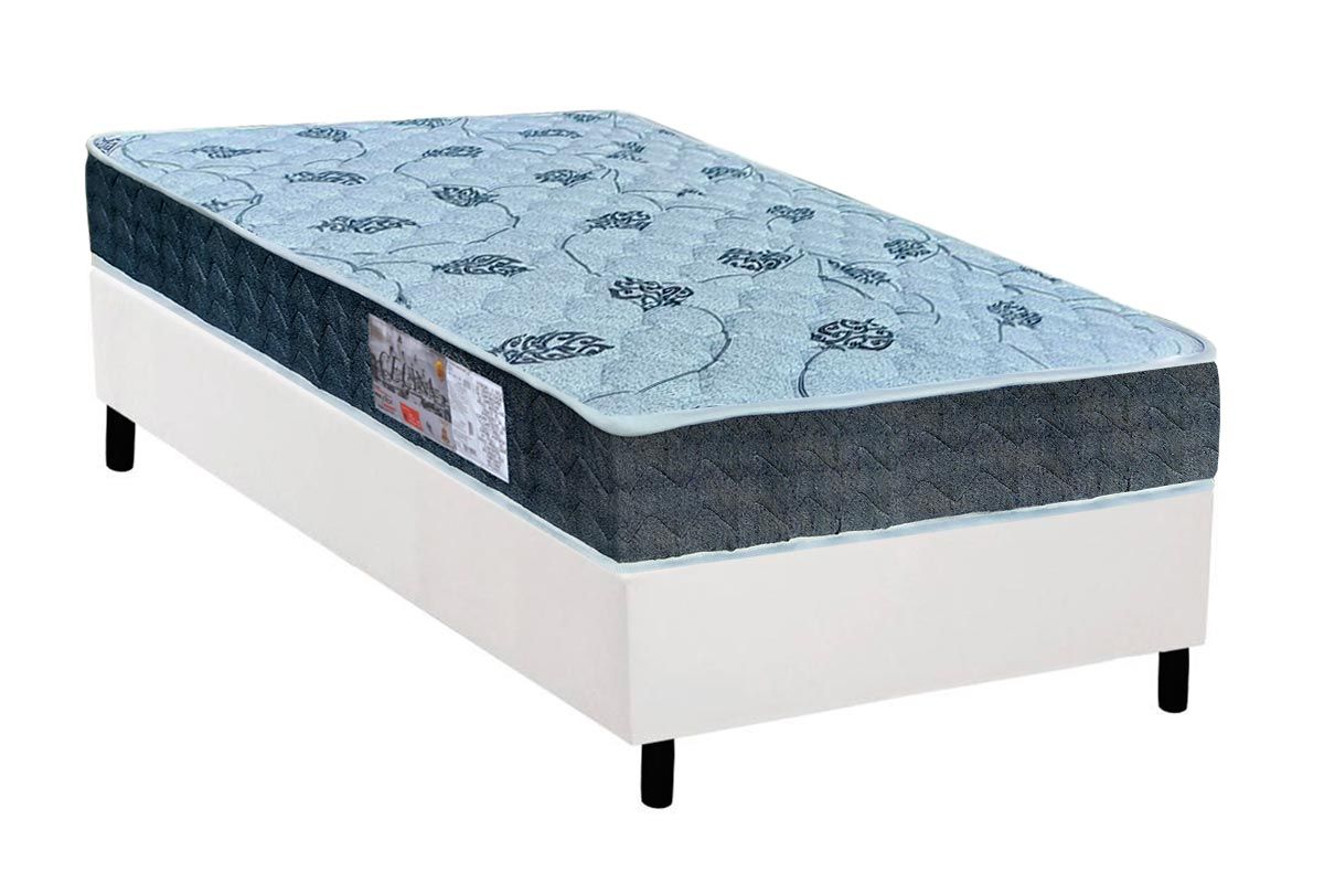 Cama Box CRC +Colchão Ortopédico Cecina Orthoflex