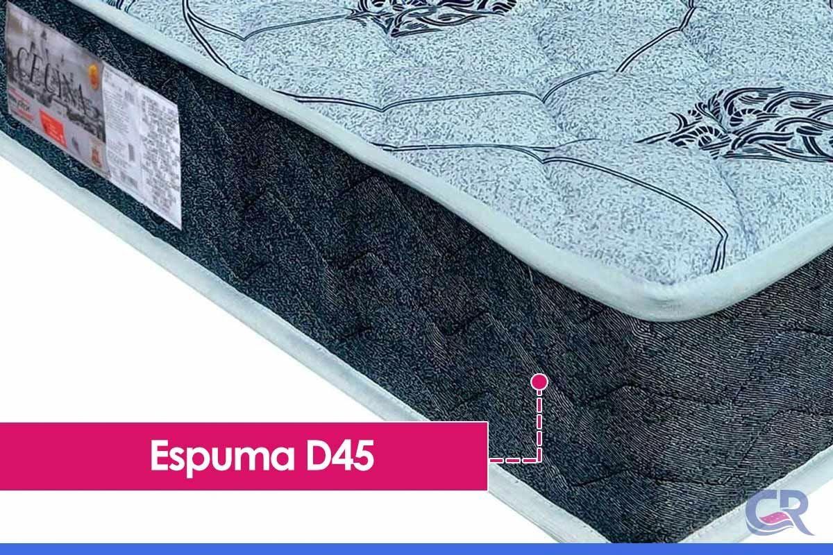 Cama Box CRC +Colchão Ortopédico Cecina Orthoflex