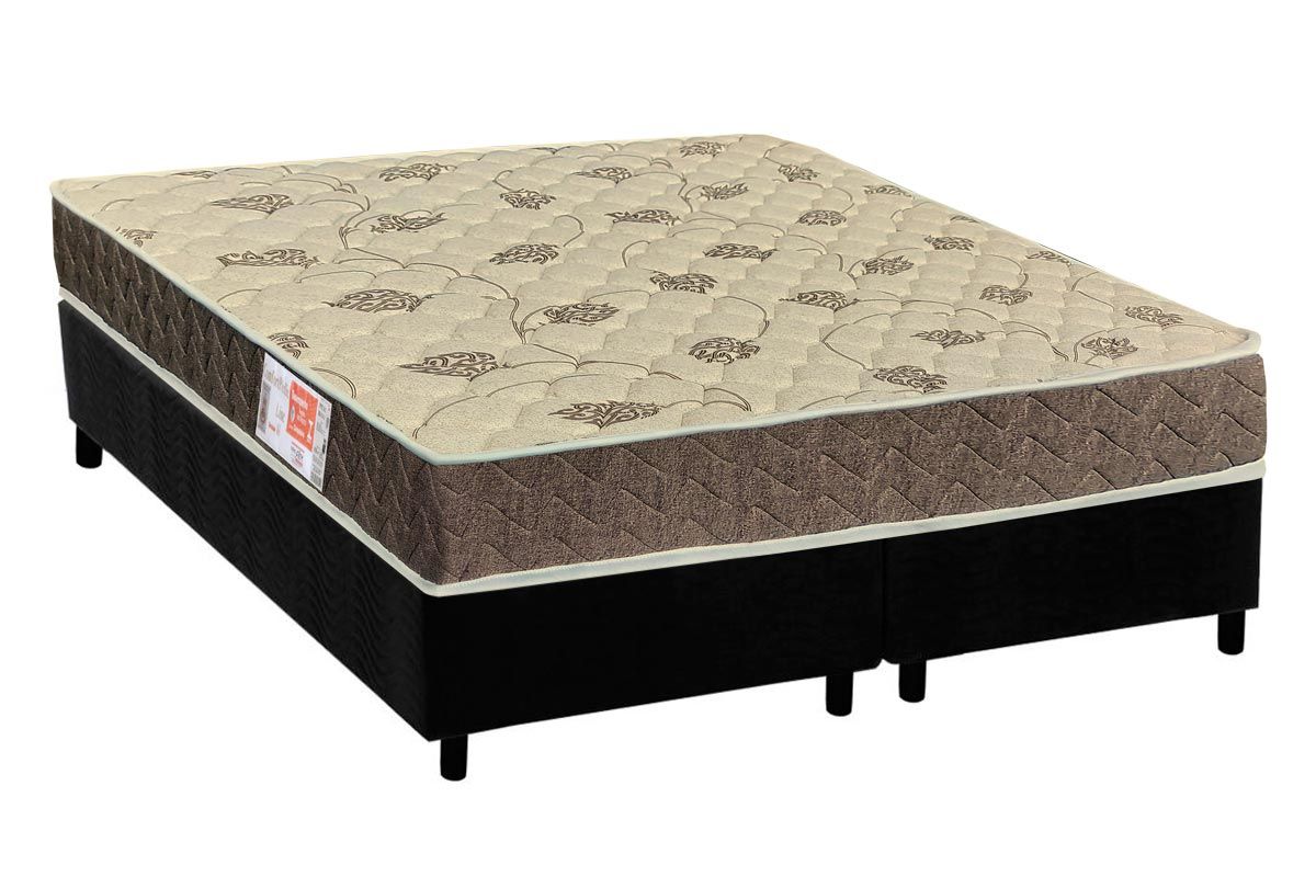 Cama Box CRC +Colchão D33 Comfortpedic Orthoflex