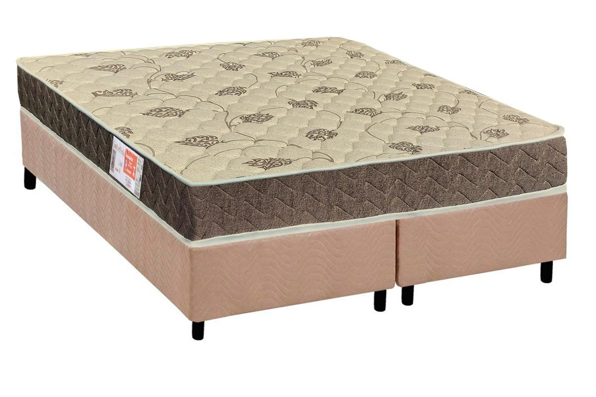 Cama Box CRC +Colchão D33 Comfortpedic Orthoflex
