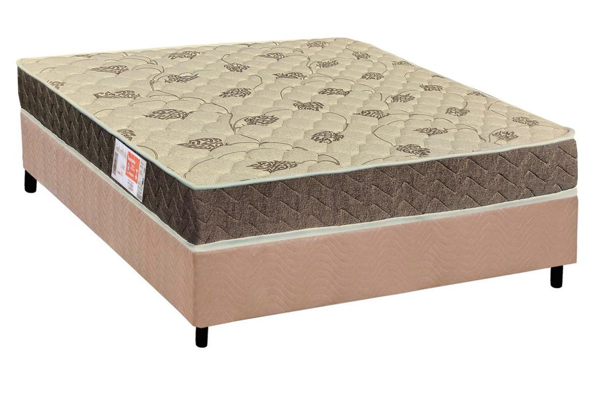 Cama Box CRC +Colchão D33 Comfortpedic Orthoflex