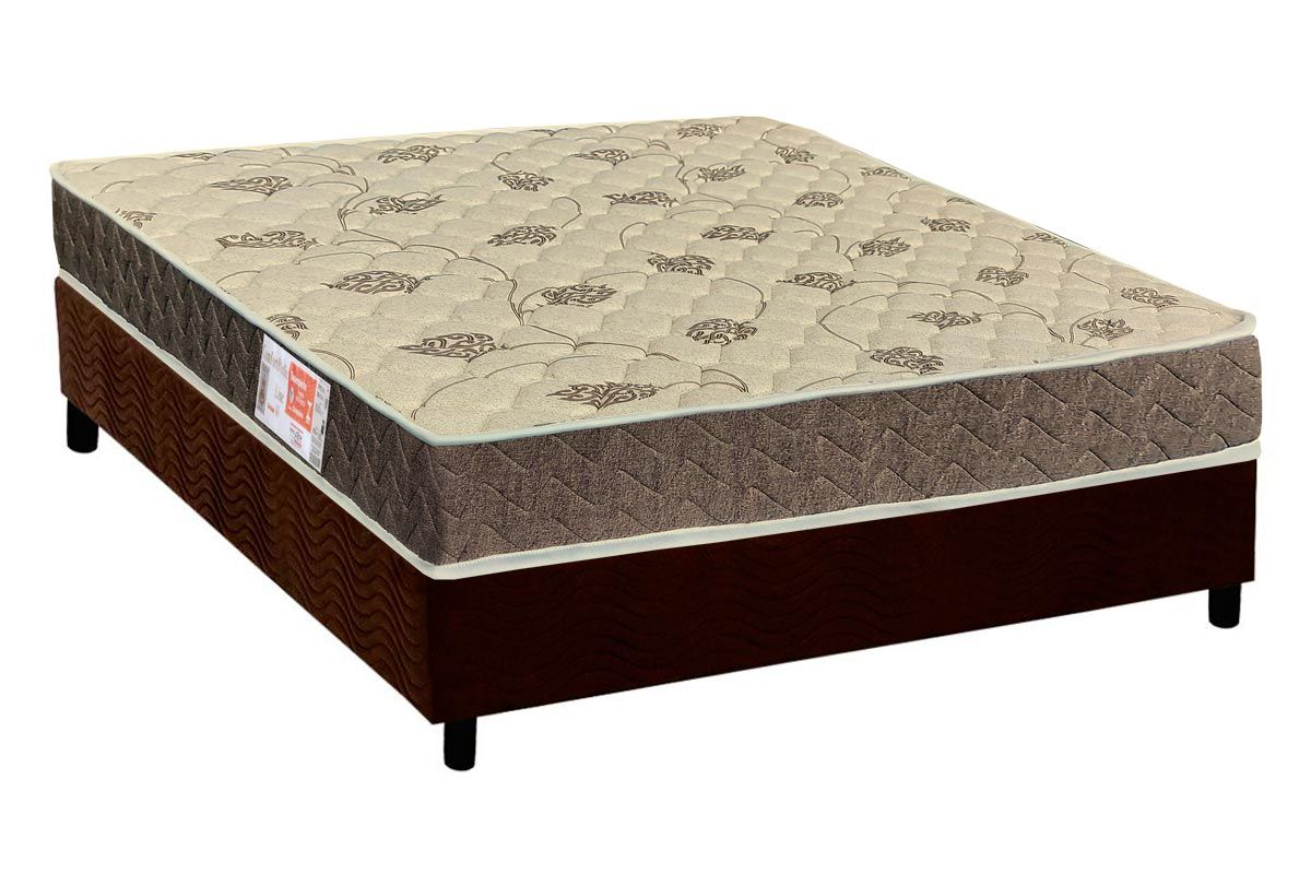 Cama Box CRC +Colchão D33 Comfortpedic Orthoflex